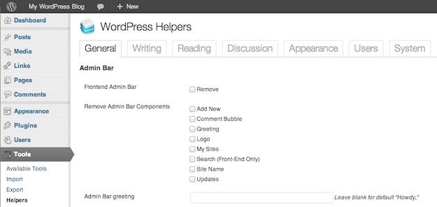 WordPress Helpers WordPress Helpers