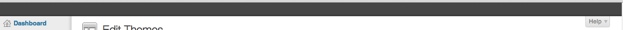 Blank Toolbar