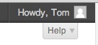 WordPress Greeting