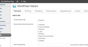 Access and Edit All the Missing Settings from WordPress with WordPress Helpers