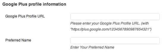 Add your Google Plus URL to your WordPress user profile.