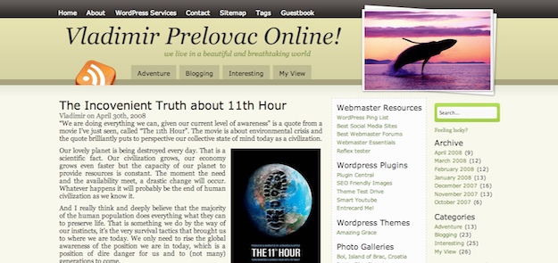 My blog My blog