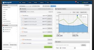 ManageWP Dashboard