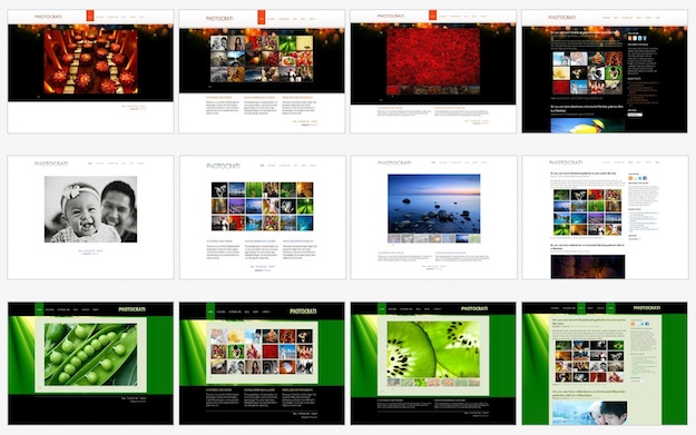 A selection of Photocrati demos A selection of Photocrati demos