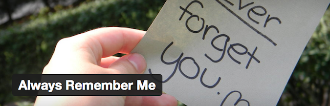 always remember me