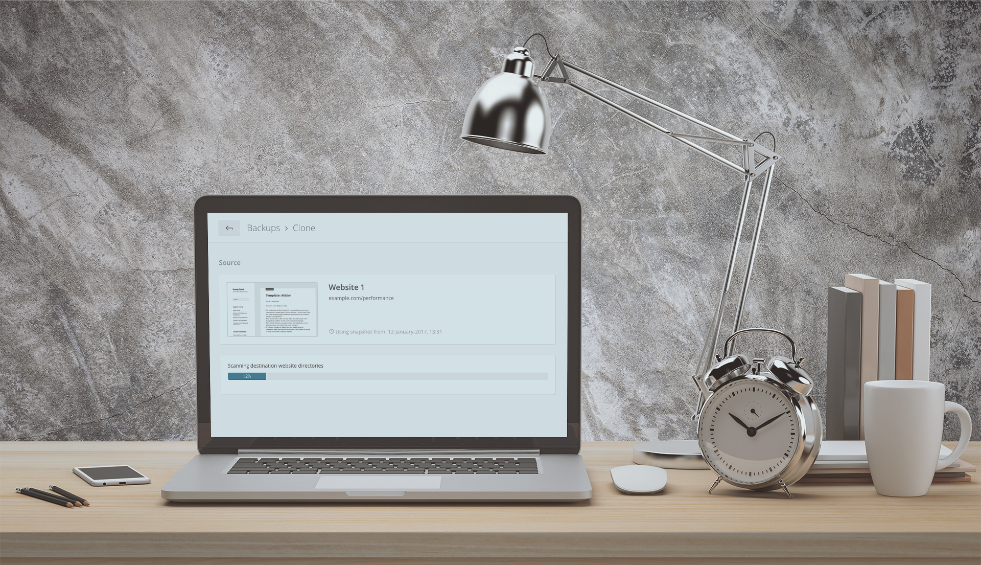 ManageWP Clone Feature
