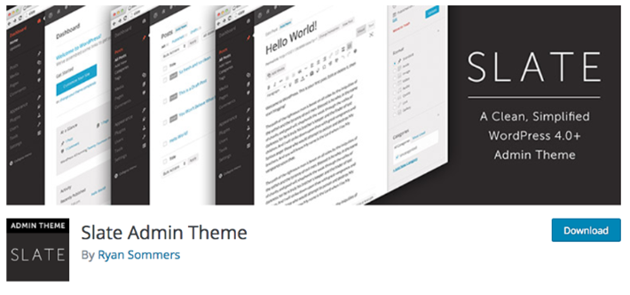 Slate Admin Theme